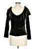 Chetta B Black Long Sleeve Blouse Size L - photo 2