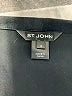 St. John Black Sleeveless Button-Down Shirt Size 13 - photo 7