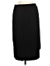 Tickled Teal Solid Black Casual Skirt Size M - photo 2