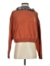 Free People 100% Cotton Orange Pullover Sweater Size XS - photo 1