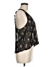 Iris Basic 100% Polyester Black Sleeveless Blouse Size M - photo 4