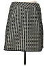 Express Houndstooth Black Casual Skirt Size 12 - photo 1