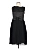 Unbranded 100% Polyester Black Cocktail Dress Size L - photo 1