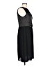 Unbranded 100% Polyester Black Cocktail Dress Size L - photo 4