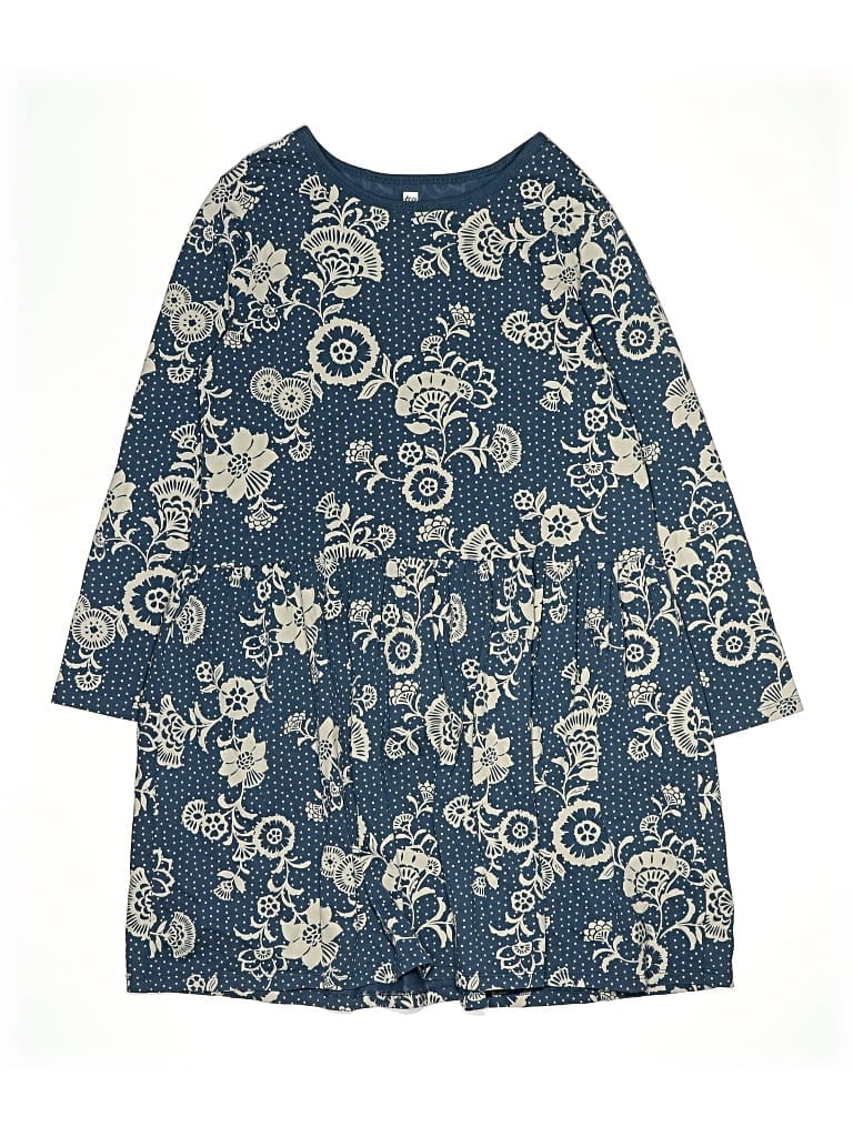 Pre-owned Tea Kids' Dress In Blue