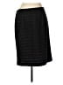 Worth New York 100% Wool Stripes Black Wool Skirt Size 12 - photo 1