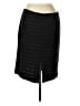 Worth New York 100% Wool Stripes Black Wool Skirt Size 12 - photo 2
