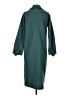 Shein 100% Polyester Teal Trenchcoat Size 4 - photo 2