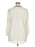DR2 100% Polyester Ivory 3/4 Sleeve Blouse Size XL - photo 2
