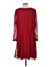 PaperDoll 100% Polyester Red Casual Dress Size M (estimated) - photo 2