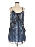 Shein Paisley Blue Cocktail Dress Size 6 - photo 1