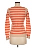 Bebe 100% Cotton Stripes Orange Pullover Sweater Size M - photo 2