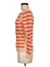 Bebe 100% Cotton Stripes Orange Pullover Sweater Size M - photo 5