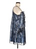 Shein Paisley Blue Cocktail Dress Size 6 - photo 4