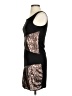 Soprano Metallic Black Cocktail Dress Size S (estimated) - photo 5