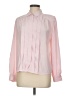 Assorted Brands 100% Polyester Pink Long Sleeve Blouse Size 8 - photo 1