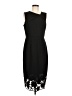 Donna Ricco Black Cocktail Dress Size 6 - photo 1