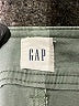 Gap Solid Green Khaki Shorts Size 10 - photo 3