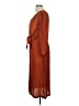 Unbranded 100% Polyester Orange Kimono Size M - photo 5