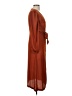 Unbranded 100% Polyester Orange Kimono Size M - photo 4