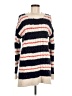 J.Crew Stripes Ivory Wool Pullover Sweater Size M - photo 1