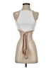 Shein Tan Sleeveless Blouse Size 4 - photo 1