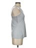 Nike 100% Polyester Silver Active Tank Size S - photo 4