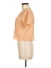 Hem & Thread Orange Short Sleeve Blouse Size M - photo 5