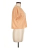 Hem & Thread Orange Short Sleeve Blouse Size M - photo 4