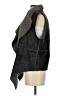 Dylan 100% Polyester Gray Faux Fur Vest Size S - photo 5