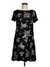 Old Navy Print Black Casual Dress Size M - photo 1