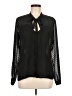 Assorted Brands Black Long Sleeve Blouse Size M - photo 1