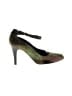 Donald J Pliner Tie-dye Green Heels Size 7 - photo 1