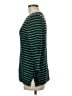 Chico's Stripes Green Pullover Sweater Size Med (1) - photo 5
