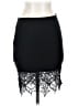 TOBI 100% Viscose Solid Black Formal Skirt Size S - photo 1