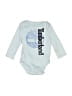 Timberland Graphic Blue Long Sleeve Onesie Size 0-3 mo - photo 1
