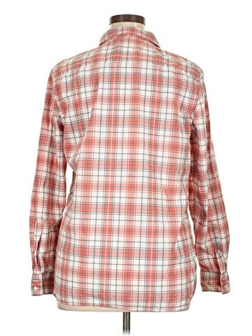 Garnet Hill Long Sleeve Button-Down Shirt (view 2)
