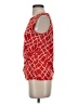 Anne Klein Red Sleeveless Blouse Size S - photo 5