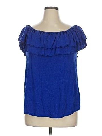 Lauren by Ralph Lauren Short Sleeve Top (view 1)