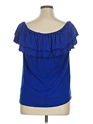 Lauren by Ralph Lauren Short Sleeve Top (view 2)
