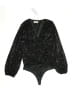 Sage the Label 100% Polyester Black Bodysuit Size M - photo 1
