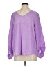 shopthemint.com 100% Polyester Purple 3/4 Sleeve Blouse Size S - photo 1