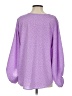 shopthemint.com 100% Polyester Purple 3/4 Sleeve Blouse Size S - photo 2