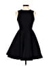 AQ/AQ Solid Black Cocktail Dress Size 2 - photo 1
