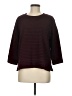 Lou & Grey Burgundy Pullover Sweater Size M - photo 1