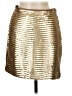 H&M 100% Polyester Metallic Gold Formal Skirt Size 8 - photo 1