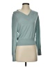 Theory Teal Long Sleeve Top Size S - photo 1