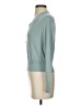 Theory Teal Long Sleeve Top Size S - photo 5