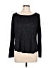 Green Envelope Metallic Black Pullover Sweater Size L - photo 1