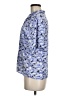 DIVERSITY Petite Print Blue Short Sleeve Blouse Size 8 - photo 5